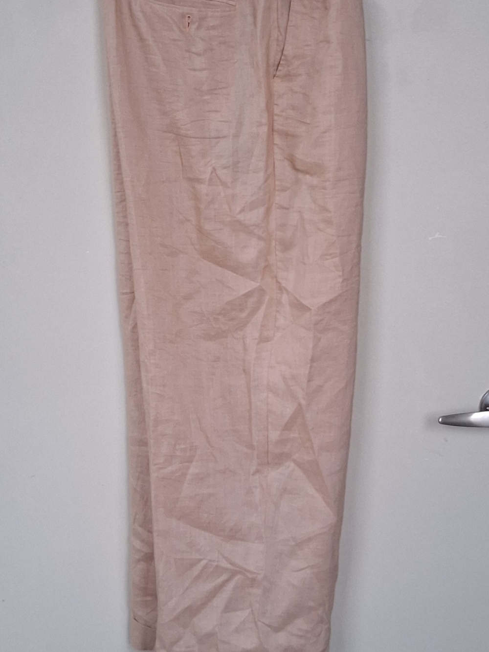 Classico Toasted Beige Linen Pants